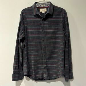 Original Penguin by Munsingwear Striped Lightweight Flannel Shirt